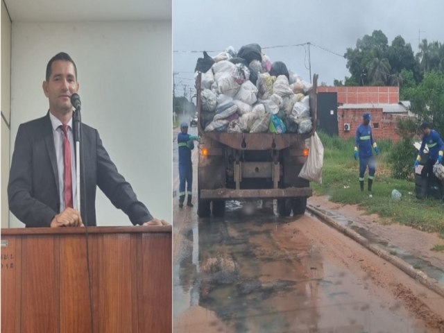 Vereador Evandro destaca trabalho dos garis e cobra mais respeito e dignidade para os trabalhadores