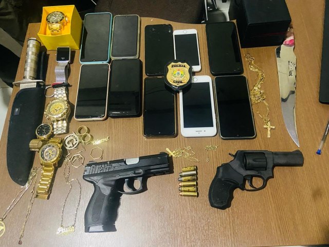 Fornecedor de armas de fogo para faco criminosa  preso pela Polcia Civil do Acre em Rodrigues Alves