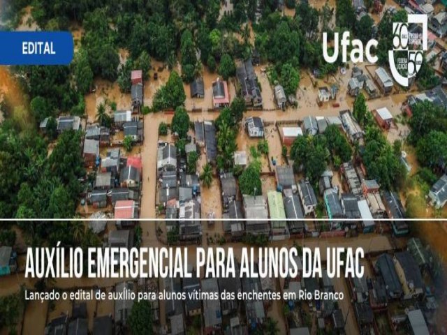 Enchente no Acre: Alunos da Ufac atingidos devem ganhar auxlio emergencial de R$ 400