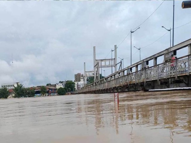 Rio Acre chega a 17,84 metros em Rio Branco e atinge mais de 70 mil pessoas