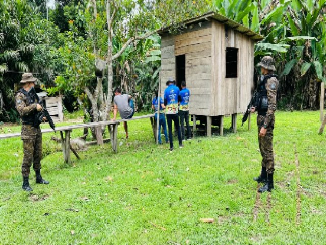 Polcia Militar resgata jovem com apoio do Conselho Tutelar no Rio Azul em Mncio Lima