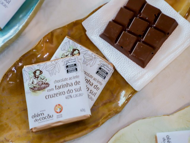 Chocolate artesanal que leva farinha de Cruzeiro do Sul  lanado no Acre e j tem venda confirmada para os EUA