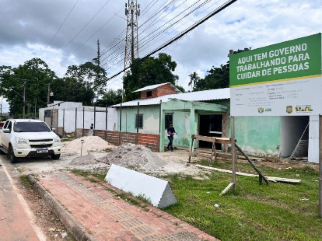 Obras de adequao avanam na Delegacia de Rodrigues Alves