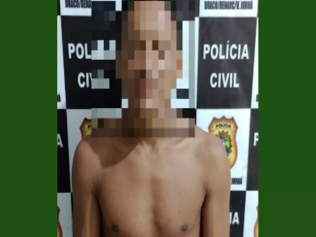 Polcia Civil prende criminoso conhecido como Chumbo por roubo em Cruzeiro do Sul