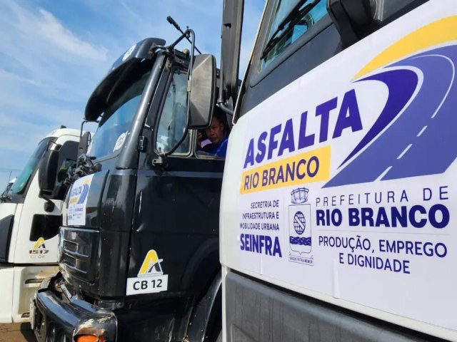 Trabalhadores so assaltados durante servio do Asfalta Rio Branco no Belo Jardim II