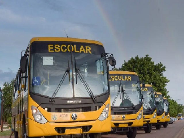 Empresas de transporte escolar comunicam ao governo que faro paralisao a partir desta sexta