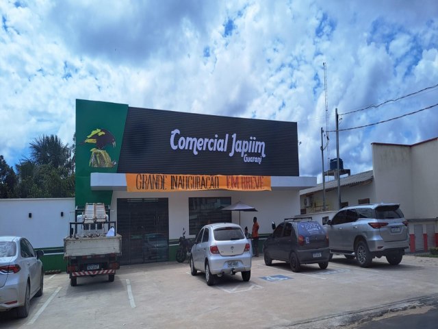 Bairro Guarani ganha filial do Comercial Japiim; inaugurao ser nesta quarta-feira