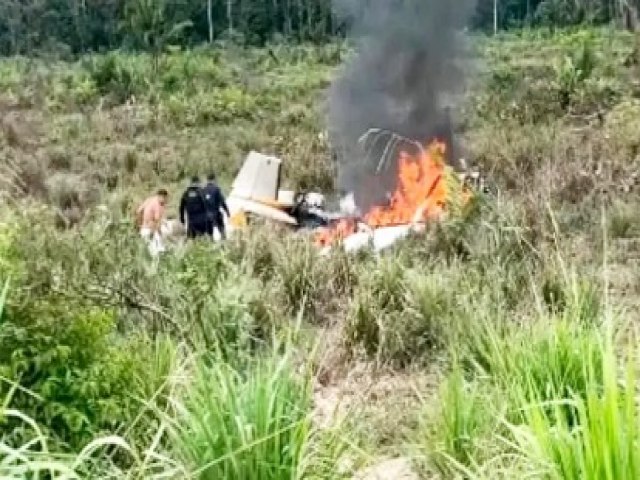 Morre terceira vtima de acidente areo ocorrido em Manoel Urbano