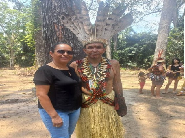 Primeira vereadora indigena de Mncio Lima se destaca na Cmara Municipal pelo grande nmero de projetos 