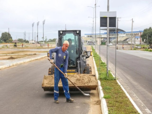 Parque de exposio comea a ser reformado para Expoacre Juru