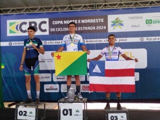 Jovem acreano conquista ttulo na Copa NOrte-Nordeste de Ciclismo