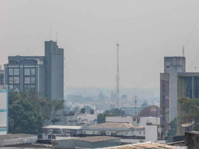 Qualidade do ar  ruim em vrias parte do Acre e baixa umidade do ar piora