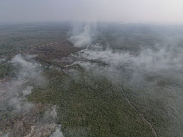 Incndio na comunidade Pentecostes j dura cerca de 15 dias, consumindo mais 15 hectares de vegetao