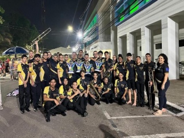 Banda da Escola Flodoardo Cabral  Destaque no 4 Campeonato Interestadual de Bandas e Fanfarras do Acre