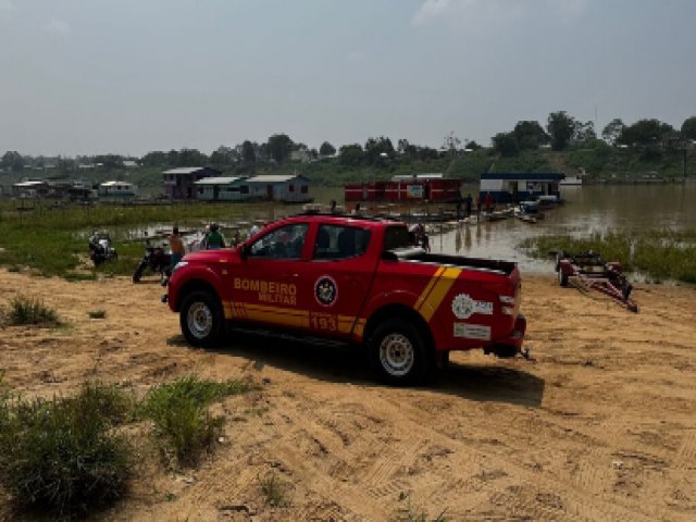 Corpo de criana de 3 anos que desapareceu no rio Juru  encontrado pelos Bombeiros em Cruzeiro do Sul