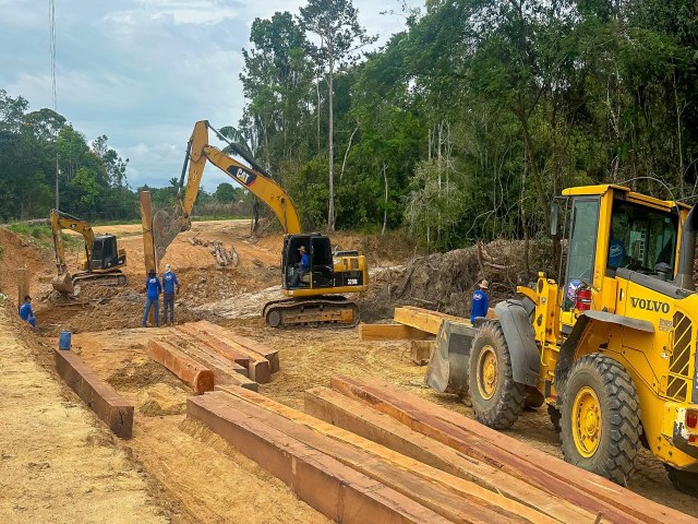 Comunidade dos Caetanos ter nova ponte sobre igarap Branco