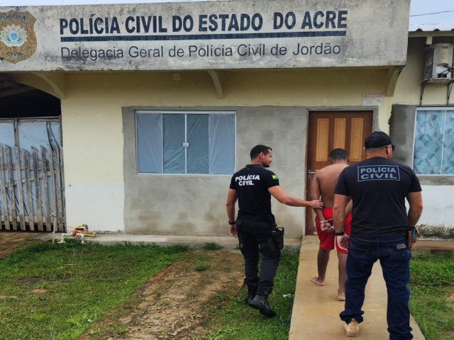 Polcia Civil prende suspeito de trfico de drogas e ameaas a policiais em Jordo