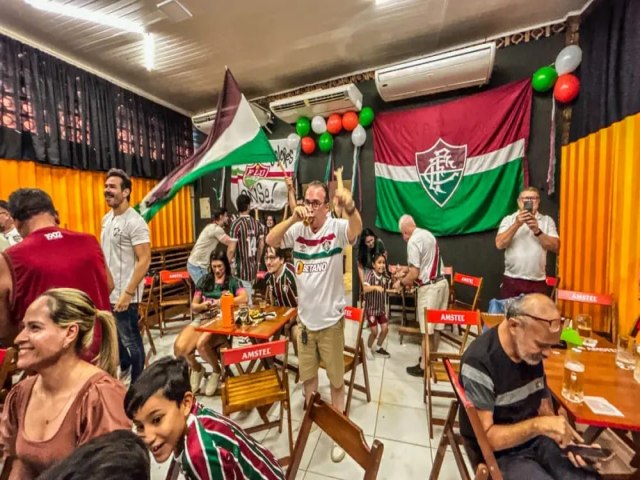 Torcedores do Fluminense ficam em �xtase com vit�ria sobre o Al-Hilal