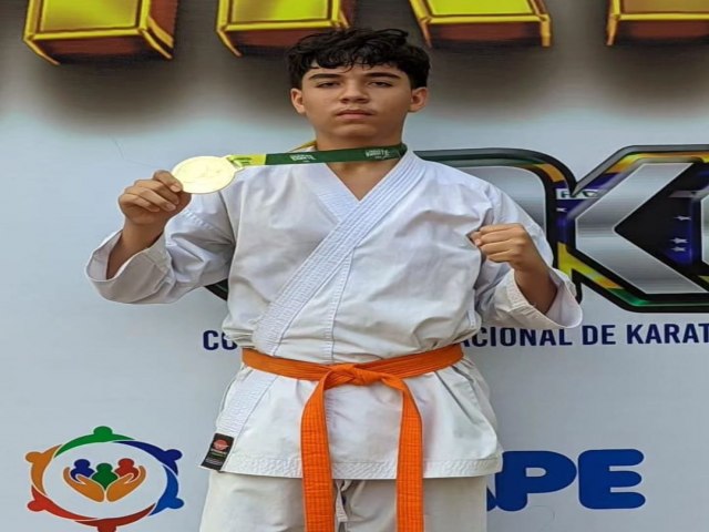 Jovem oeirense tem o sonho de disputar seu primeiro campeonato mundial de karat 