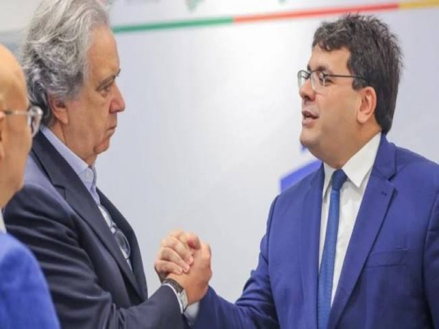 Rafael Fonteles se rene com presidente da DTA Engenharia, sobre a instalao do terminal pesqueiro no Porto de Lus Correia.
