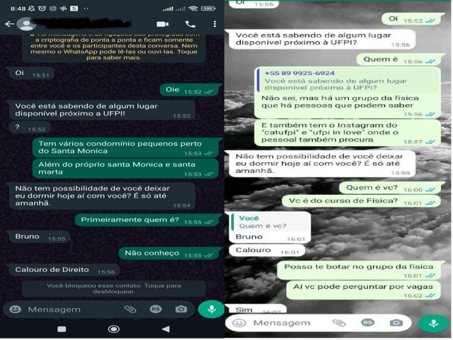 Alunas da UFPI relatam terem sido vtimas de assdio virtual e ameaas