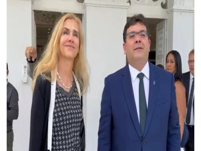 Rafael Fonteles recebe embaixadora da Unio Europeia no Palcio do Karnak