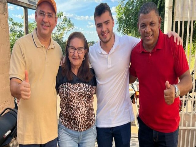 Hailton Alves e caro Carvalho realizam visitas em comunidades de Oeiras