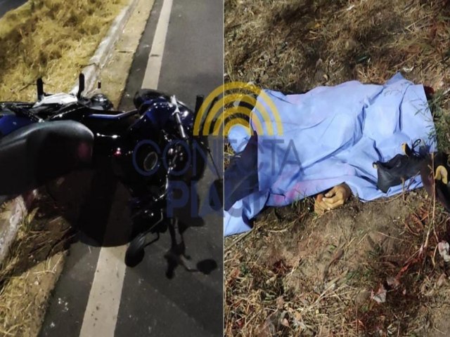 Jovem morre em acidente na BR-316 enquanto filmava painel da moto