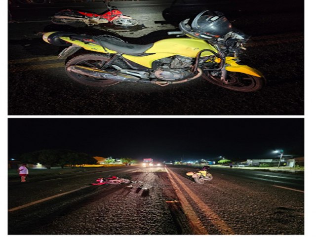 Adolescente de 14 anos se envolve acidente de moto em  Demerval Lobo 