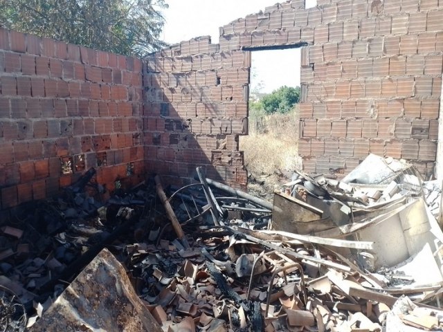 Casa pega fogo e mulher morre queimada no Sul do Piau 