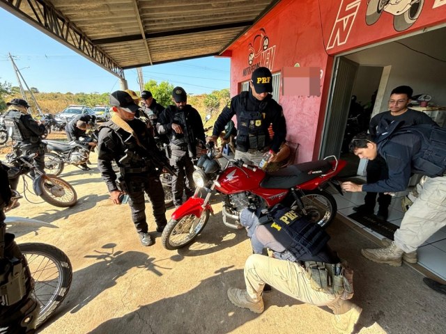 Em So Miguel da Baixa Grande, Dono de oficina mecnica  preso em flagrante com motos adulteradas 