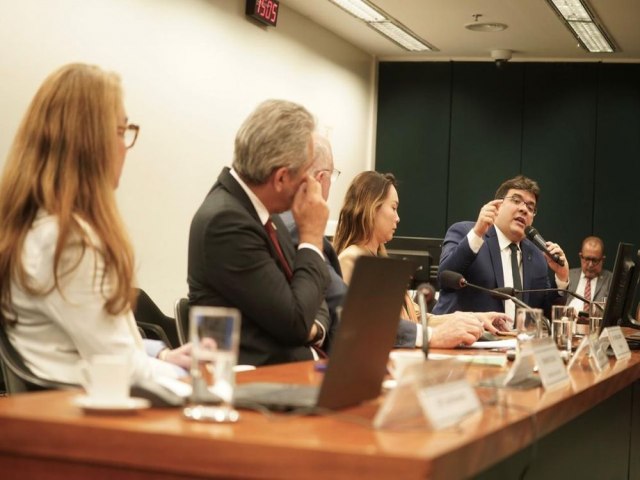 Rafael Fonteles participa de seminrio sobre hidrognio verde na Cmara de Deputados em Braslia