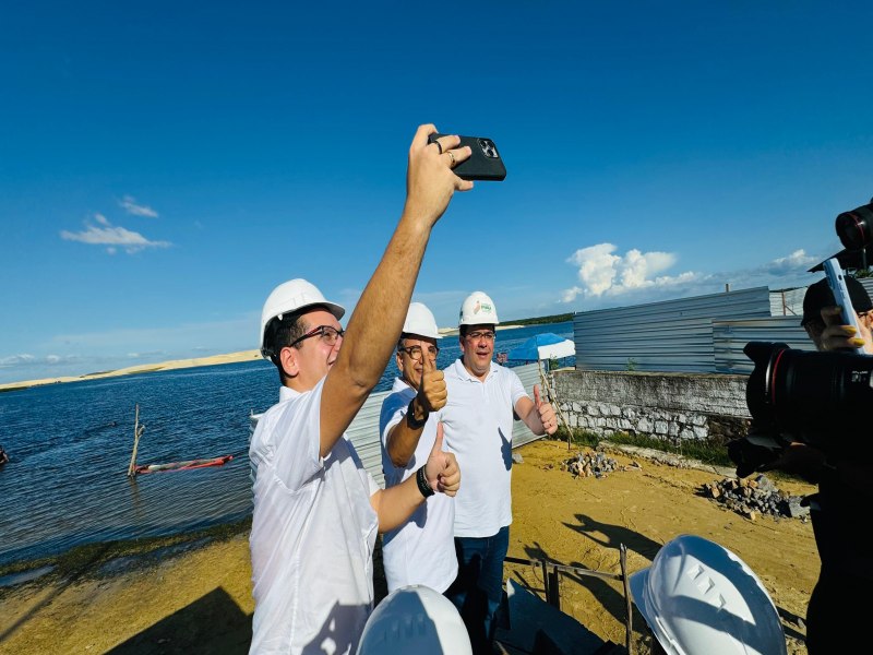 Lagoa do Portinho: obras de revitalizao chegam a 90% de execuo