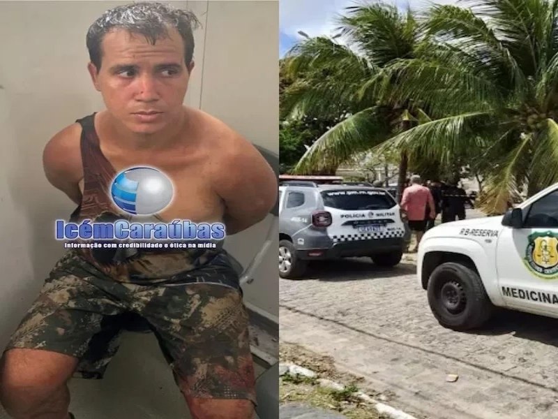 Filho mata o pai a golpes de faco em praa pblica e depois arranca a cabea