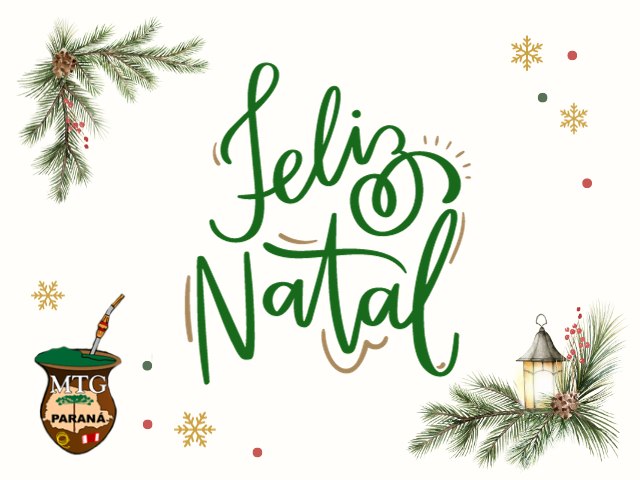 MTG do Paran deseja a todos um Feliz Natal