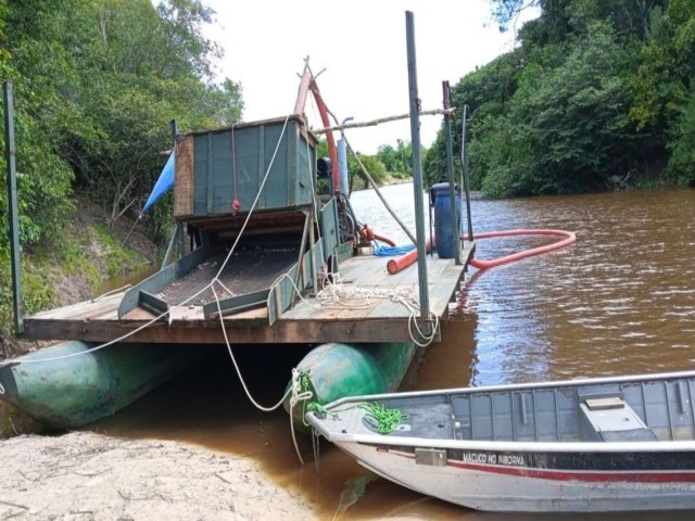 MPMA recomenda paralisa��o de uso de dragas no Rio Maraca�um�