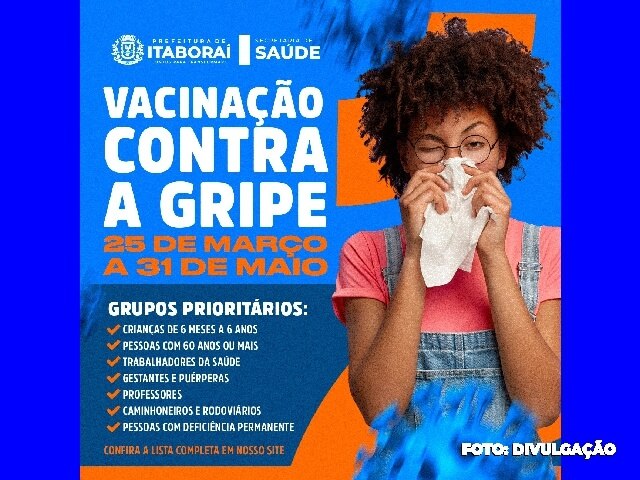 Campanha de Vacinao Contra a Influenza em Itabora: Protegendo a Populao