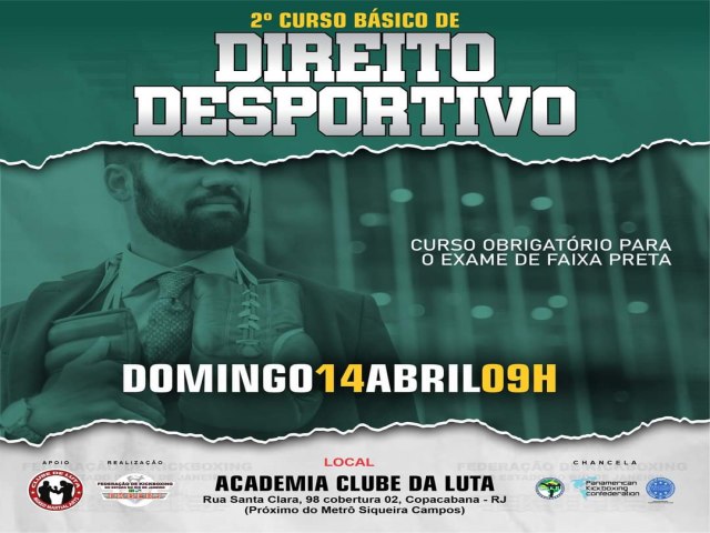 CURSO BSICO DE DIRETO DESPORTIVO