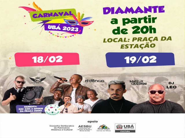 Blocos de Carnaval garantem a folia em Ub