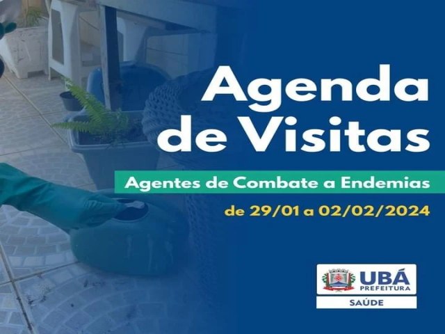 COMBATE  DENGUE - AGENDA DE VISITAS 