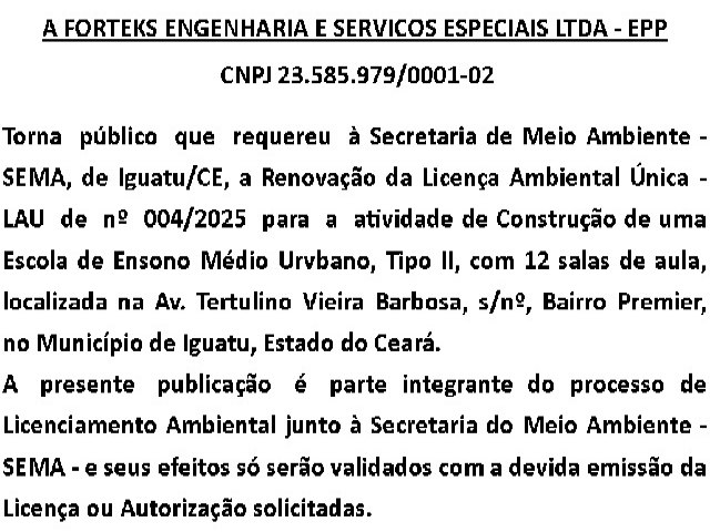 Requerimento de Renova��o de LAU
