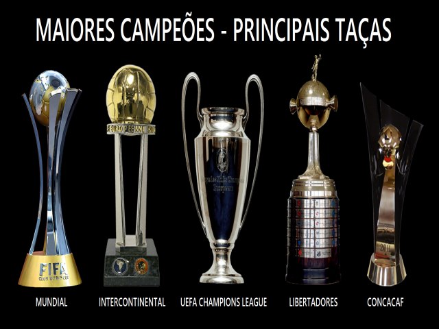 MAIORES CAMPEES DAS PRINCIPAIS TAAS