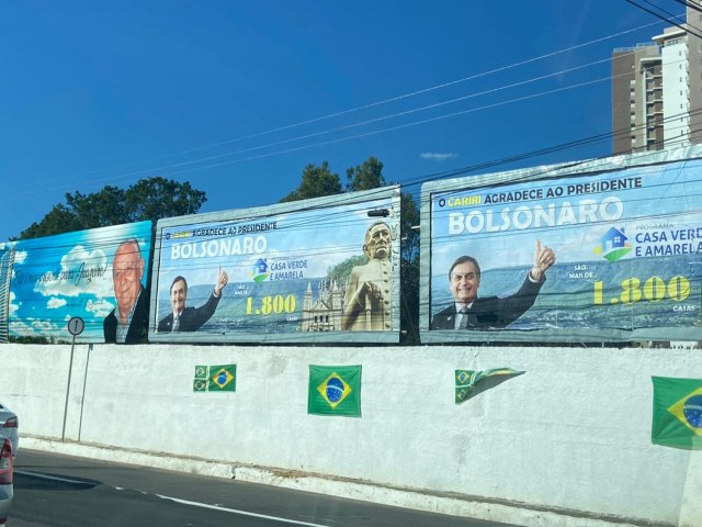 Vinda do presidente Bolsonaro movimenta o Cariri cearense