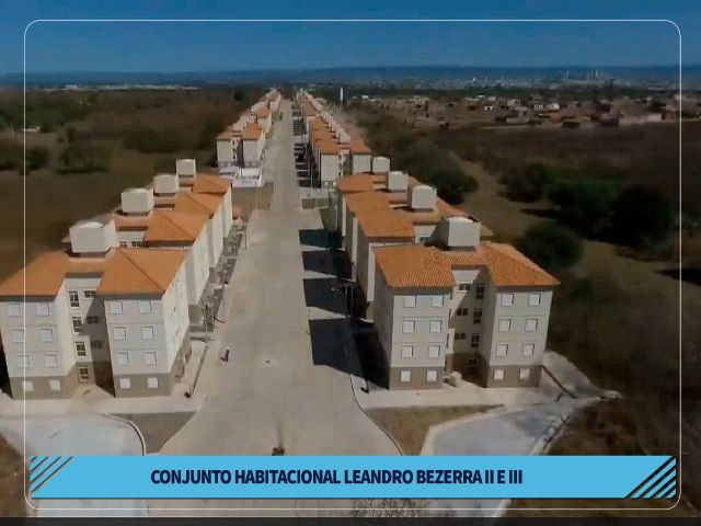 Presidente Bolsonaro entrega nesta manh (13) conjuntos habitacionais de Juazeiro do Norte e Crato