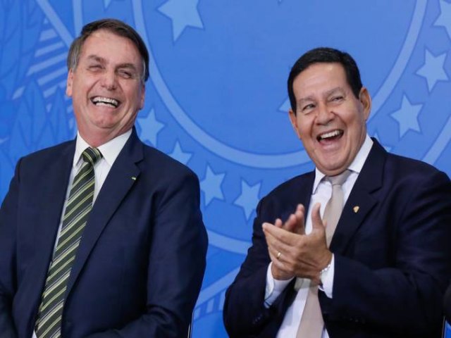 Jamais concorreria contra Bolsonaro, afirma Mourão