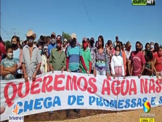 Agricultores, criadores e comunidades de Icó/CE estão mobilizados reivindicando ao governador a liberação da vazão das águas.