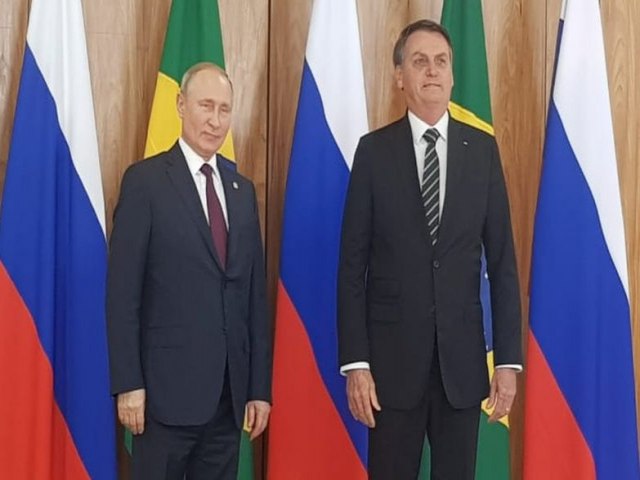 Putin convida Bolsonaro para visitar a Rússia