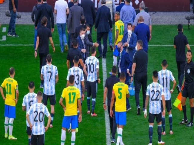 Fifa decide marcar novo jogo entre Brasil e Argentina, pune federações e suspende jogadores