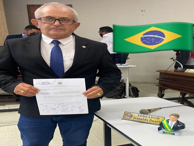 O presidente Jair Bolsonaro receberá Título de Cidadão Juazeirense