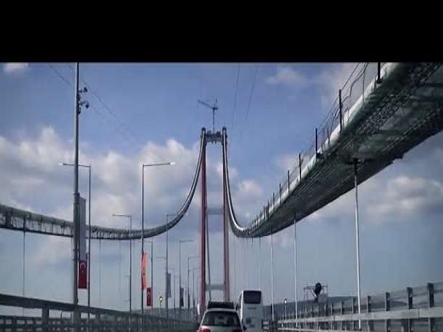 Turquia inaugura ponte suspensa mais longa do mundo que liga Europa e Ásia